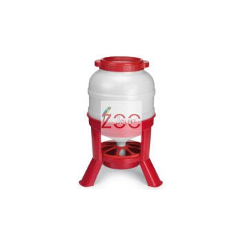 Baromfi etető nagy garattal és lábakkal 30 literes