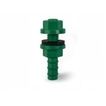 VÍZCSATLAKOZÓ EGYENES BORDÁS-MENETES 10-MM