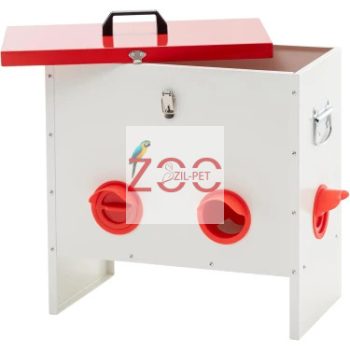 Automata fém etető - 20 kg takarmányhoz