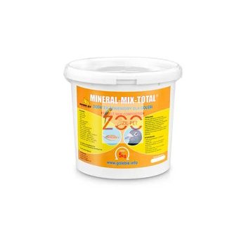   MINERAL-MIX-TOTAL 5kg  kagylóhéj, agyag barna, pörkölt agyag