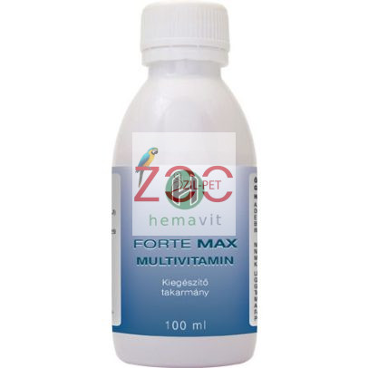 HEMAVIT FORTE MAX 100 ML komplett vitamin 