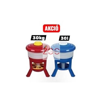 30 kg-os Automata Etető + 30 Literes Automata Itató Szett