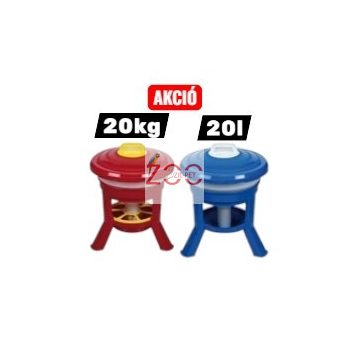 20 kg-os Automata Etető + 20 Literes Automata Itató Szett