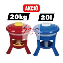 20 kg-os Automata Etető + 20 Literes Automata Itató Szett