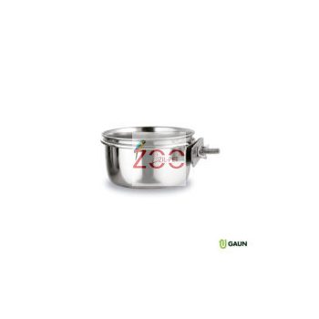 Rozsdamentes csavaros etető-itató 150ml