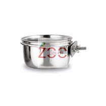 Rozsdamentes csavaros etető-itató - 500-ml