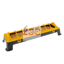 Galamb- és csibeetető vályú műanyag 50 cm lábakkal