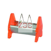 Rácsos baromfi etető 15 cm fém