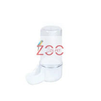 Kanári itató 70 ml (átlátszó cső - fehér alj)