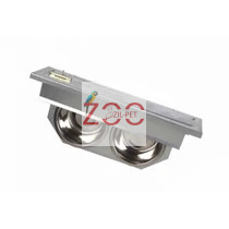 Forgatható papagáj etető és itatótál - 2 részes