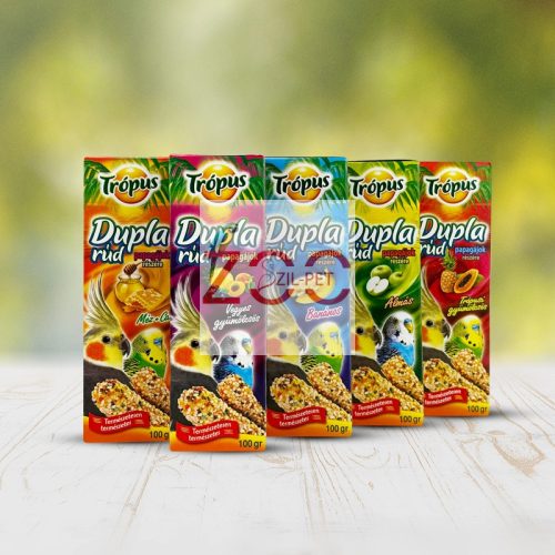 TRÓPUS DUPLA RÚD 5 FÉLE IZBEN