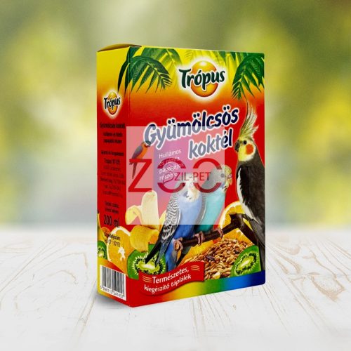 Gyümölcsös koktél-papagájoknak 200 ml