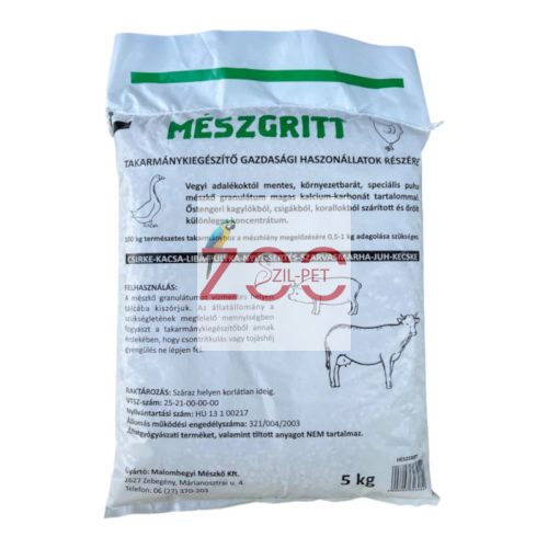 Mészgritt ásványi emésztő 5kg