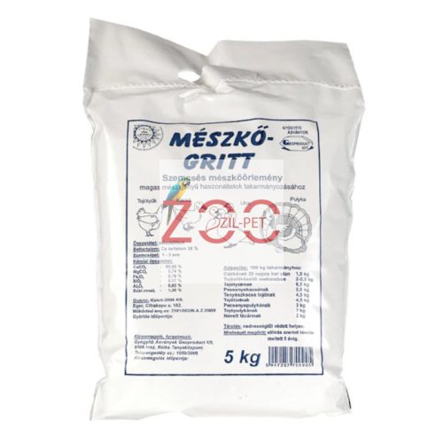 Mészkőgritt ásványi emésztő 5kg