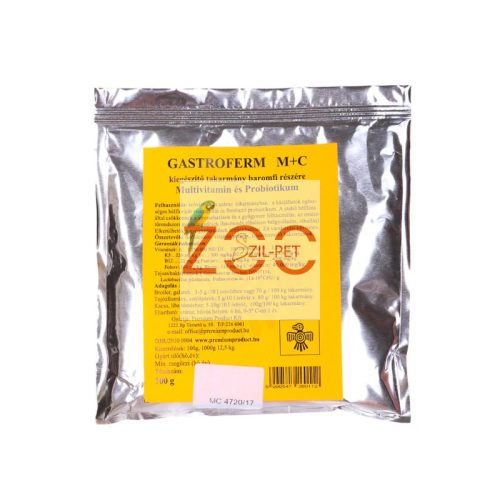 Gastroferm M+C multivitamin és probiotikum baromfi részére 100gr