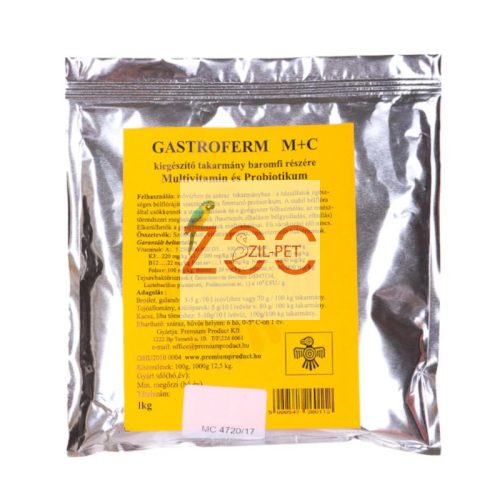 Gastroferm M+C multivitamin és probiotikum baromfi részére 1kg