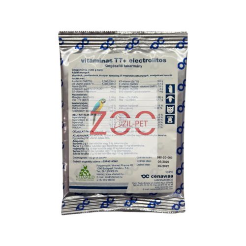 Vitaminas TT electrolitos vitamin 100gr